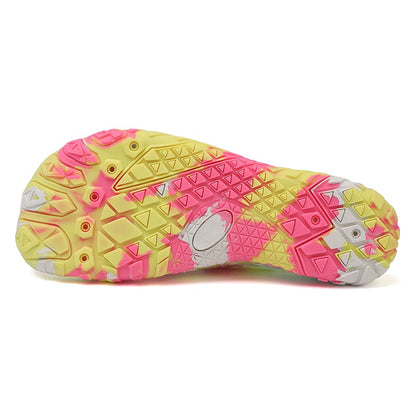 Yolandra | Floral Print Wide Toe Barefoot Sneakers
