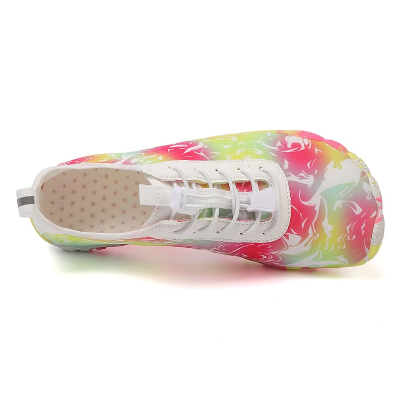 Yolandra | Floral Print Wide Toe Barefoot Sneakers