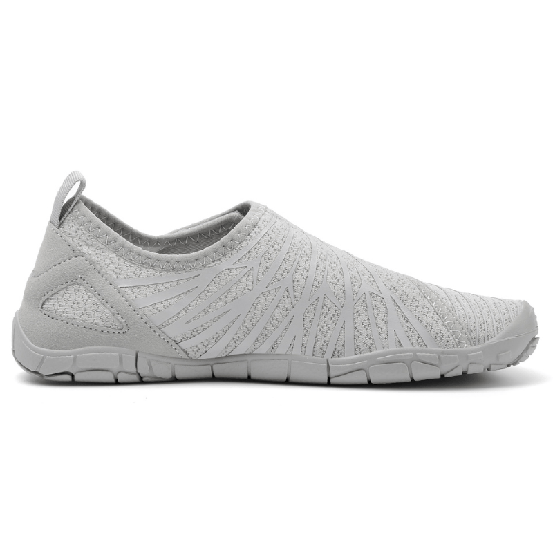 Grace | Grey Barefoot Shoe