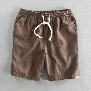 Minimal drawstring casual everyday shorts for men | Kenji -6