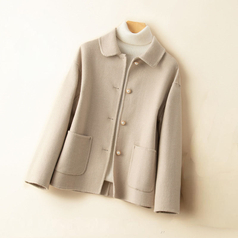 Elegant cashmere tailored jacket for women | Chiara -2