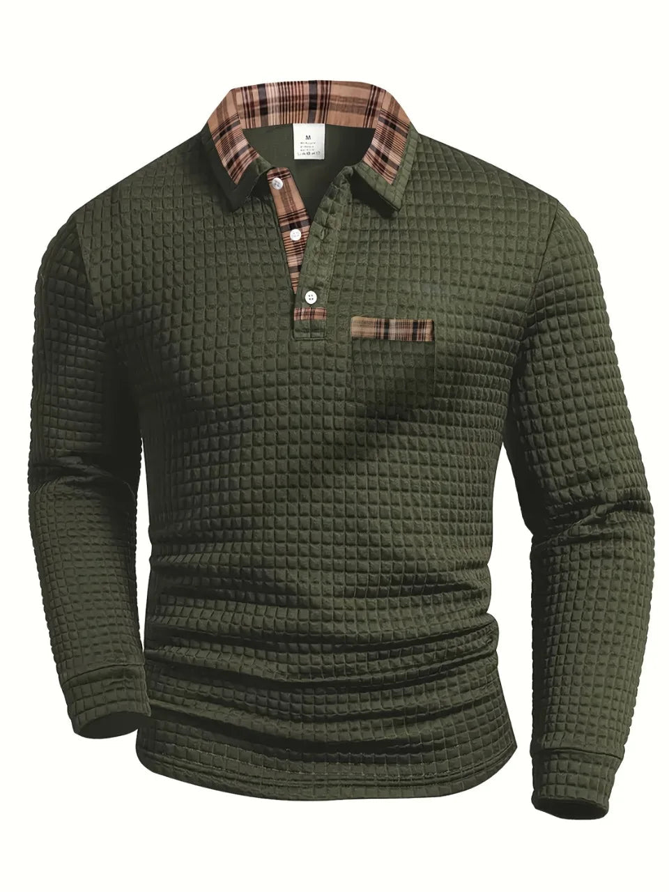 Classic casual character shirt for men | Sven -1