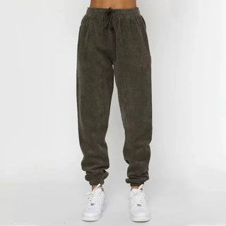 Corduroy-textured sweatshirt and jogger set for men | Cordella -4