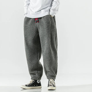 Relaxed fleece drawstring everyday sweatpants for men | Weekender -4