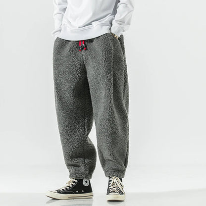 Relaxed fleece drawstring everyday sweatpants for men | Weekender -4