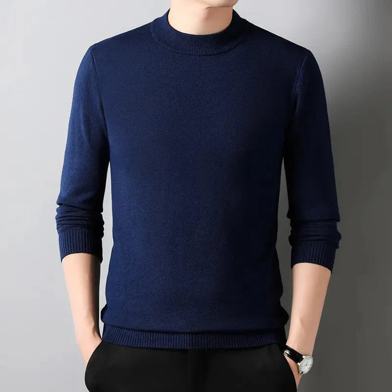 Classic cosy everyday knit jumper for men | Germzzo -11