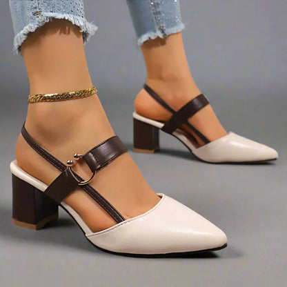 Comfortable elegant everyday heels for women | Elowen -2