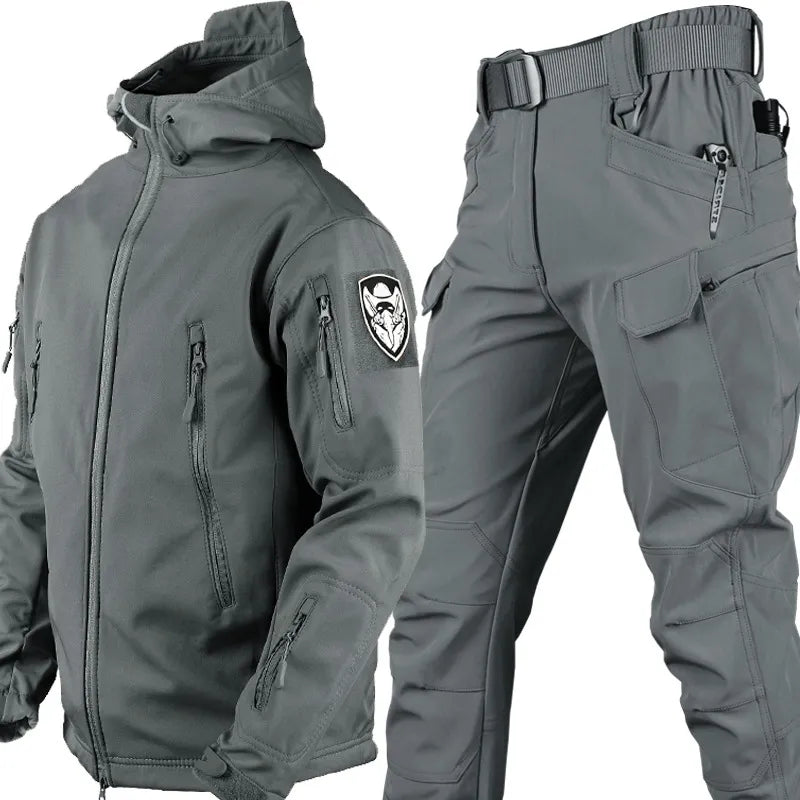 Tactical utility jacket and trousers set for men | Stormark -11