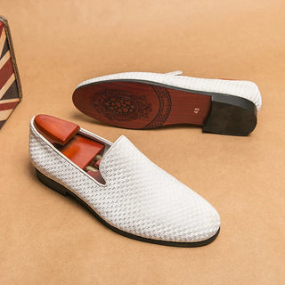Italian suede slip-on loafers for men | Milano -6