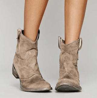 Supportive suede orthopaedic ankle boots for women | Charlotte -2