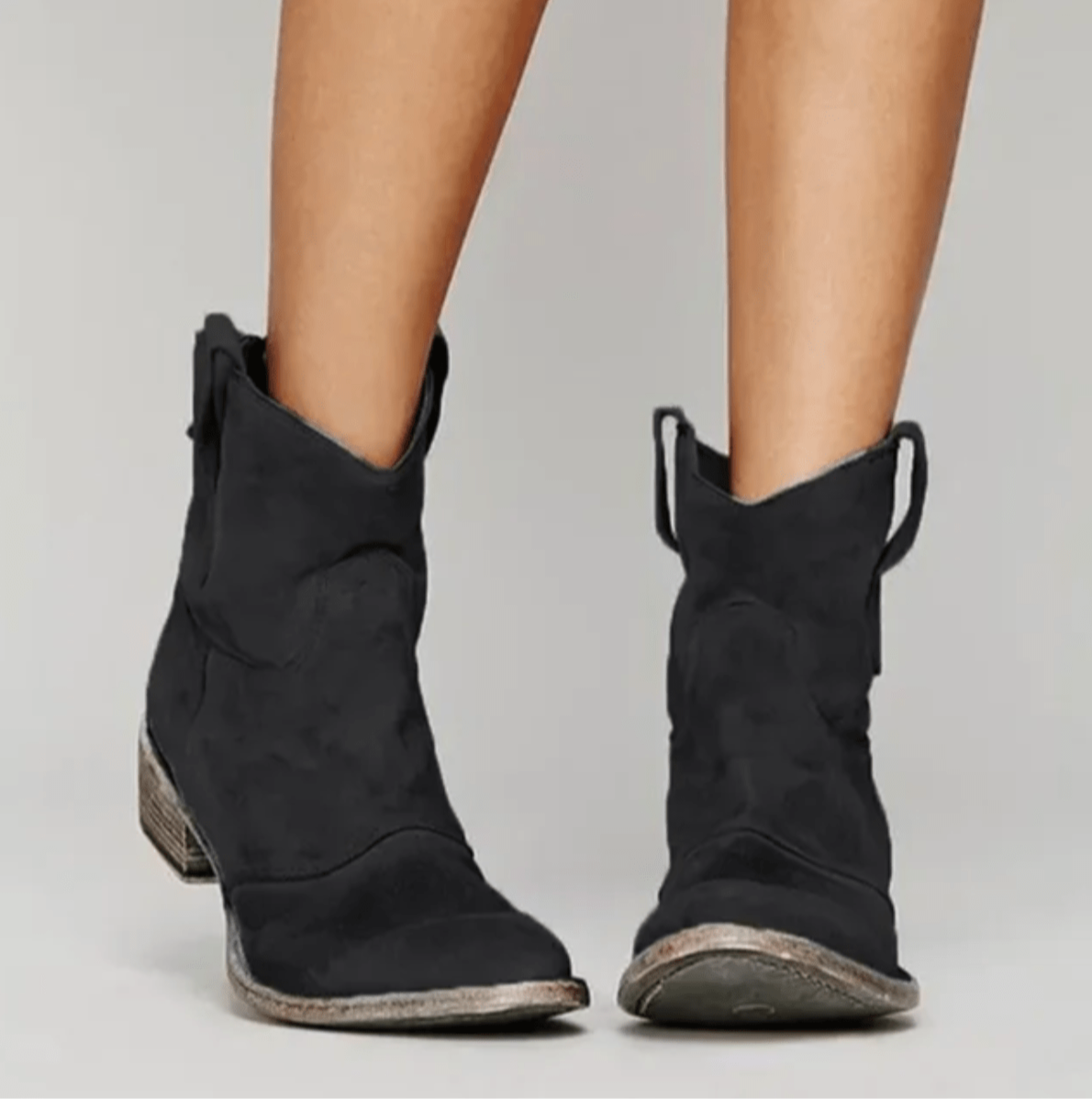 Supportive suede orthopaedic ankle boots for women | Charlotte -3