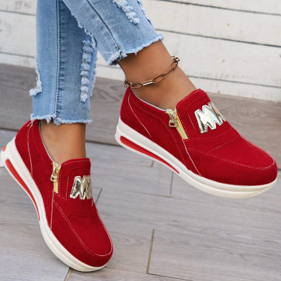 Mia | Cushioned Arch Support Slip-On Sneaker
