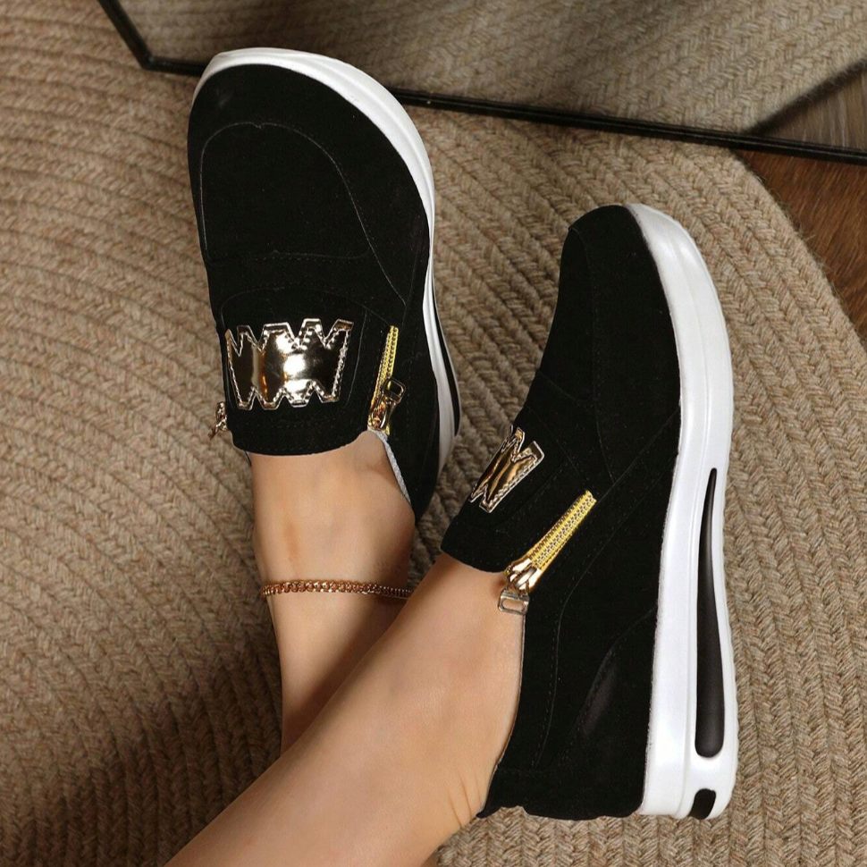 Mia | Cushioned Arch Support Slip-On Sneaker