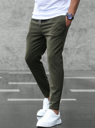 Premium stretch tailored trousers for men | Pantaloni -4