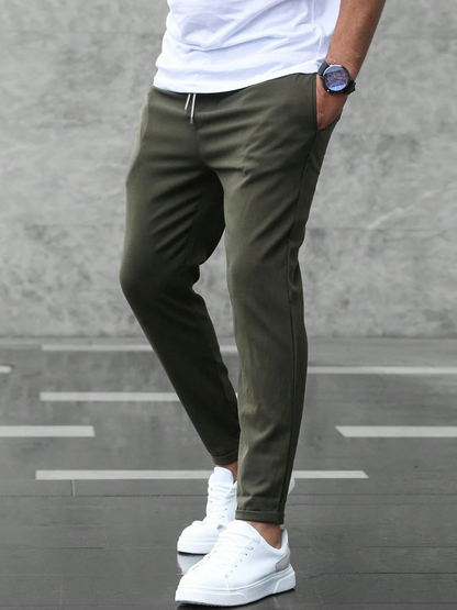 Premium stretch tailored trousers for men | Pantaloni -4