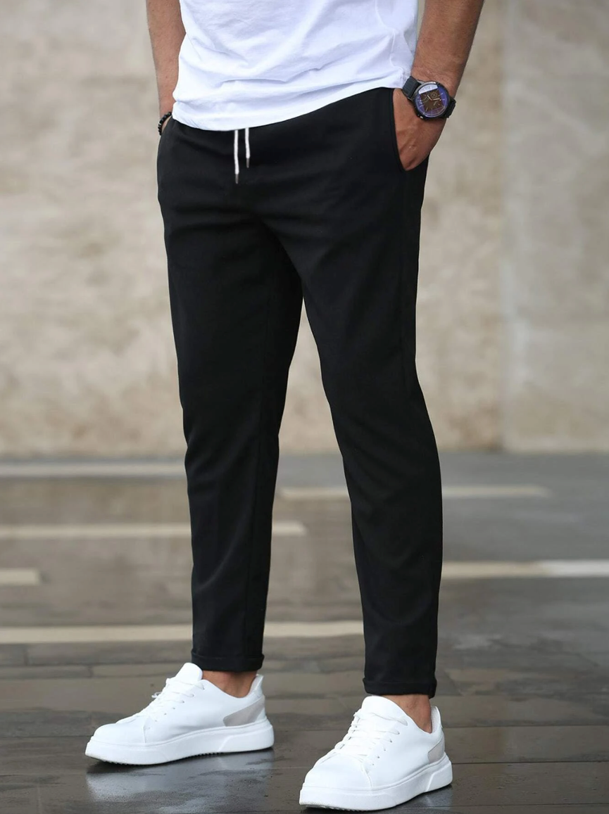Premium stretch tailored trousers for men | Pantaloni -7