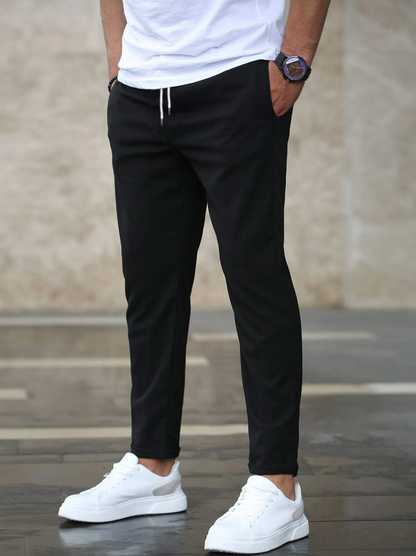 Premium stretch tailored trousers for men | Pantaloni -7