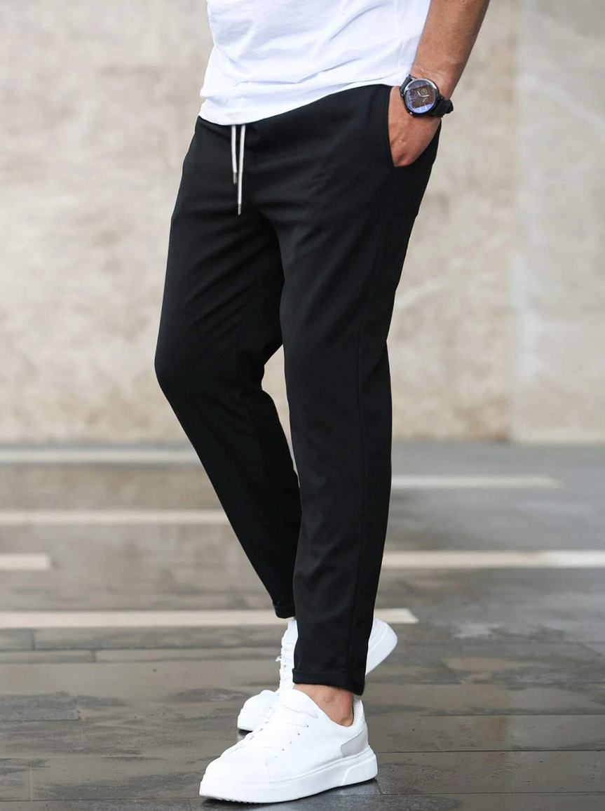 Premium stretch tailored trousers for men | Pantaloni -9