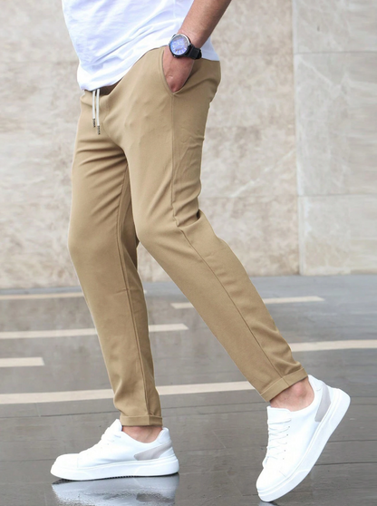 Premium stretch tailored trousers for men | Pantaloni -12