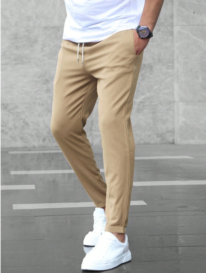 Premium stretch tailored trousers for men | Pantaloni -13