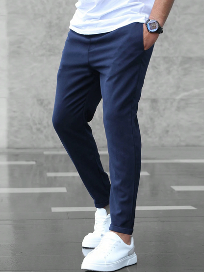 Premium stretch tailored trousers for men | Pantaloni -14