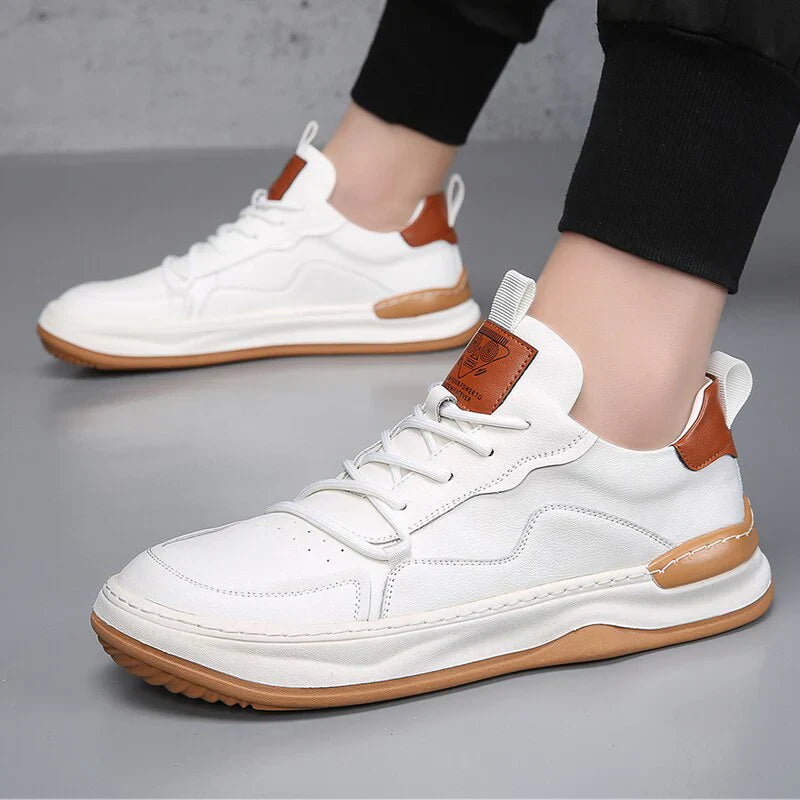 Noble Italian leather everyday trainers for men | Noble Italiana -13
