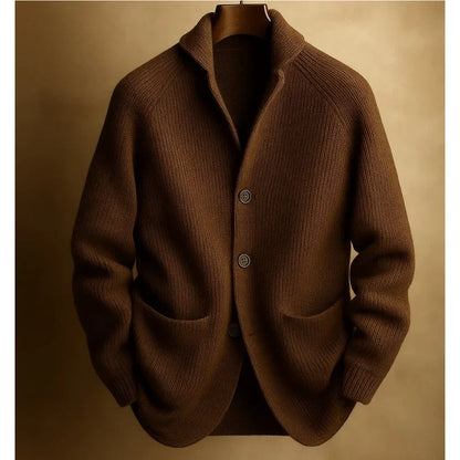 Bennett | Ribbed Knit Blazer Cardigan