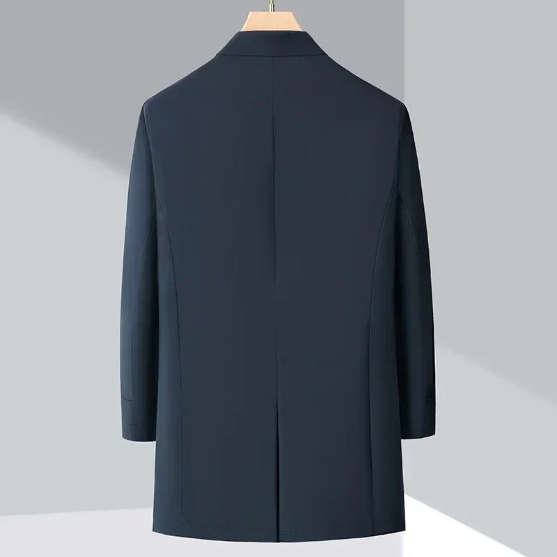 Classic belted everyday trench coat for men | Burke -3