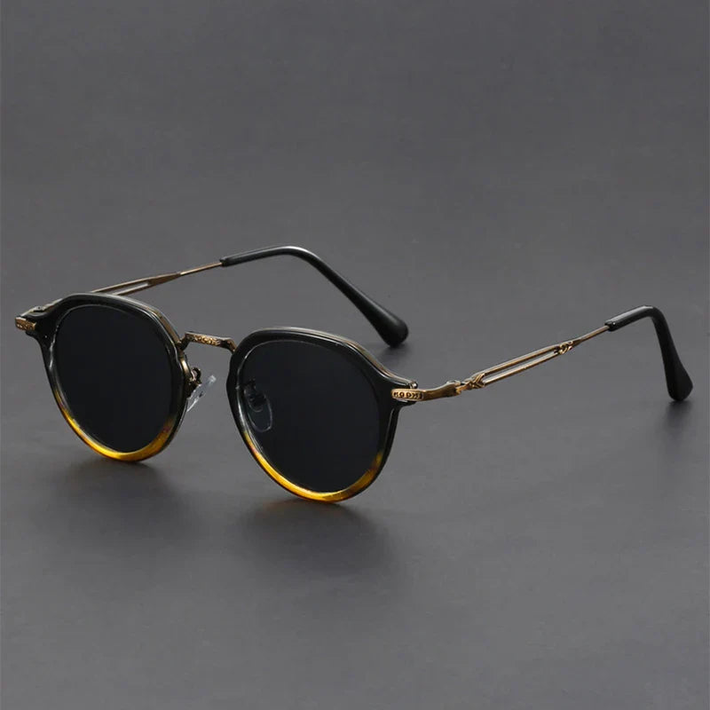 Metal-frame anti-glare everyday sunglasses for men | Brunelo -1