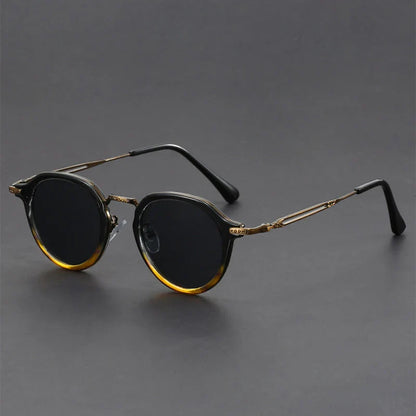 Metal-frame anti-glare everyday sunglasses for men | Brunelo -1