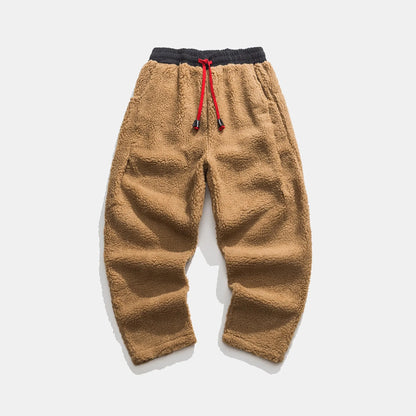 Relaxed fleece drawstring everyday sweatpants for men | Weekender -8