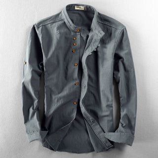 Japan-style printed casual shirt for men | Katana -7