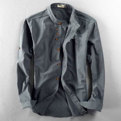 Japan-style printed casual shirt for men | Katana -7