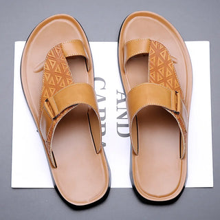 Classic leather everyday sandals for women | Ashmere -4