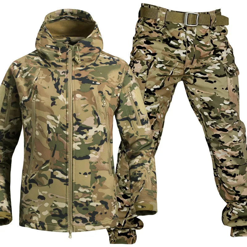 Tactical utility jacket and trousers set for men | Stormark -9