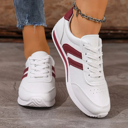 Nadia | Women's Cross-Band Lace-Up Comfort Sneaker