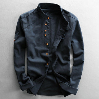 Japan-style printed casual shirt for men | Katana -1