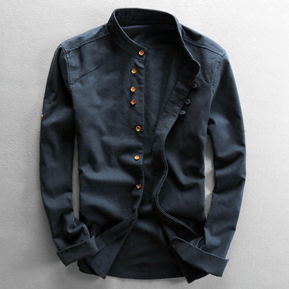 Japan-style printed casual shirt for men | Katana -1