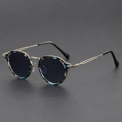 Metal-frame anti-glare everyday sunglasses for men | Brunelo -6