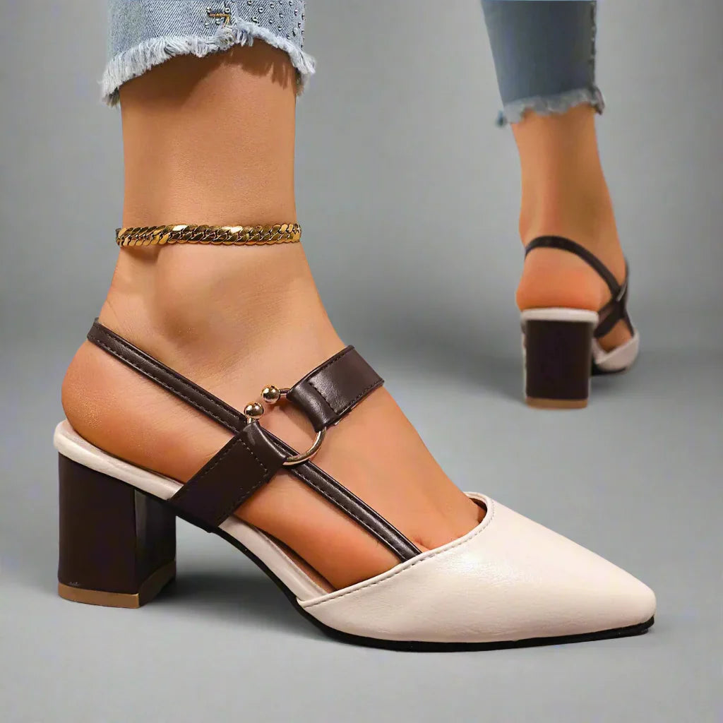Comfortable elegant everyday heels for women | Elowen -11