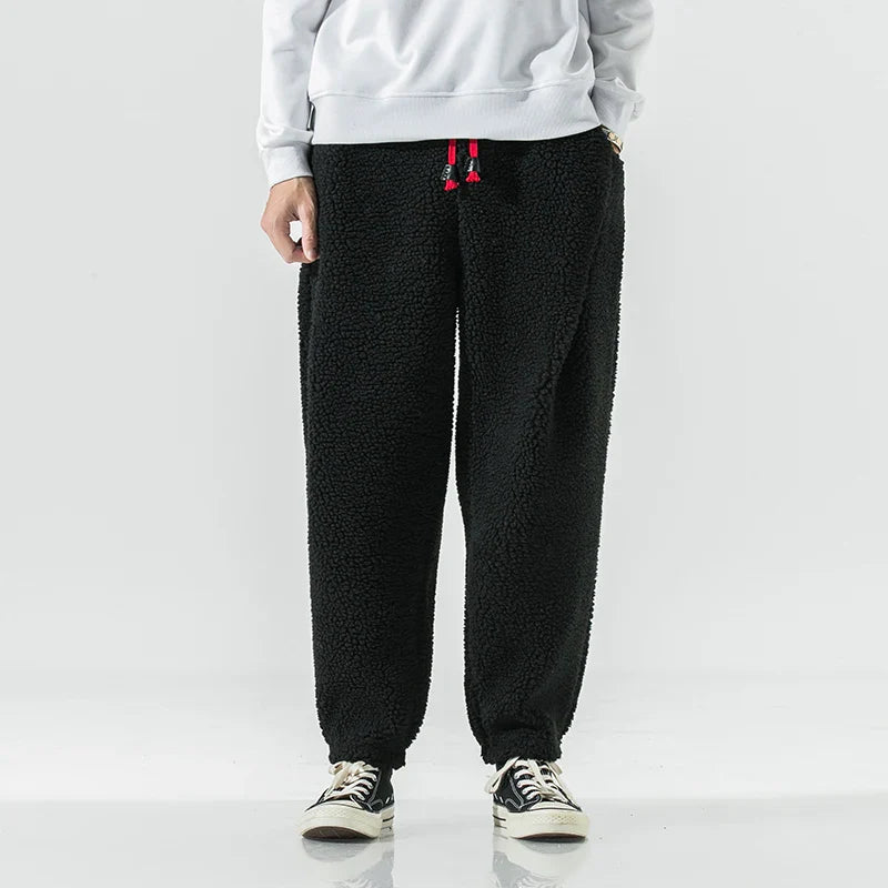Relaxed fleece drawstring everyday sweatpants for men | Weekender -5