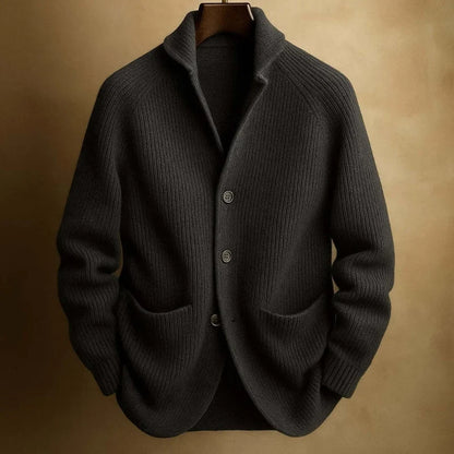 Bennett | Ribbed Knit Blazer Cardigan