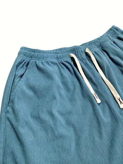 Elijah | Men's Corduroy Elastic Waist Trouser