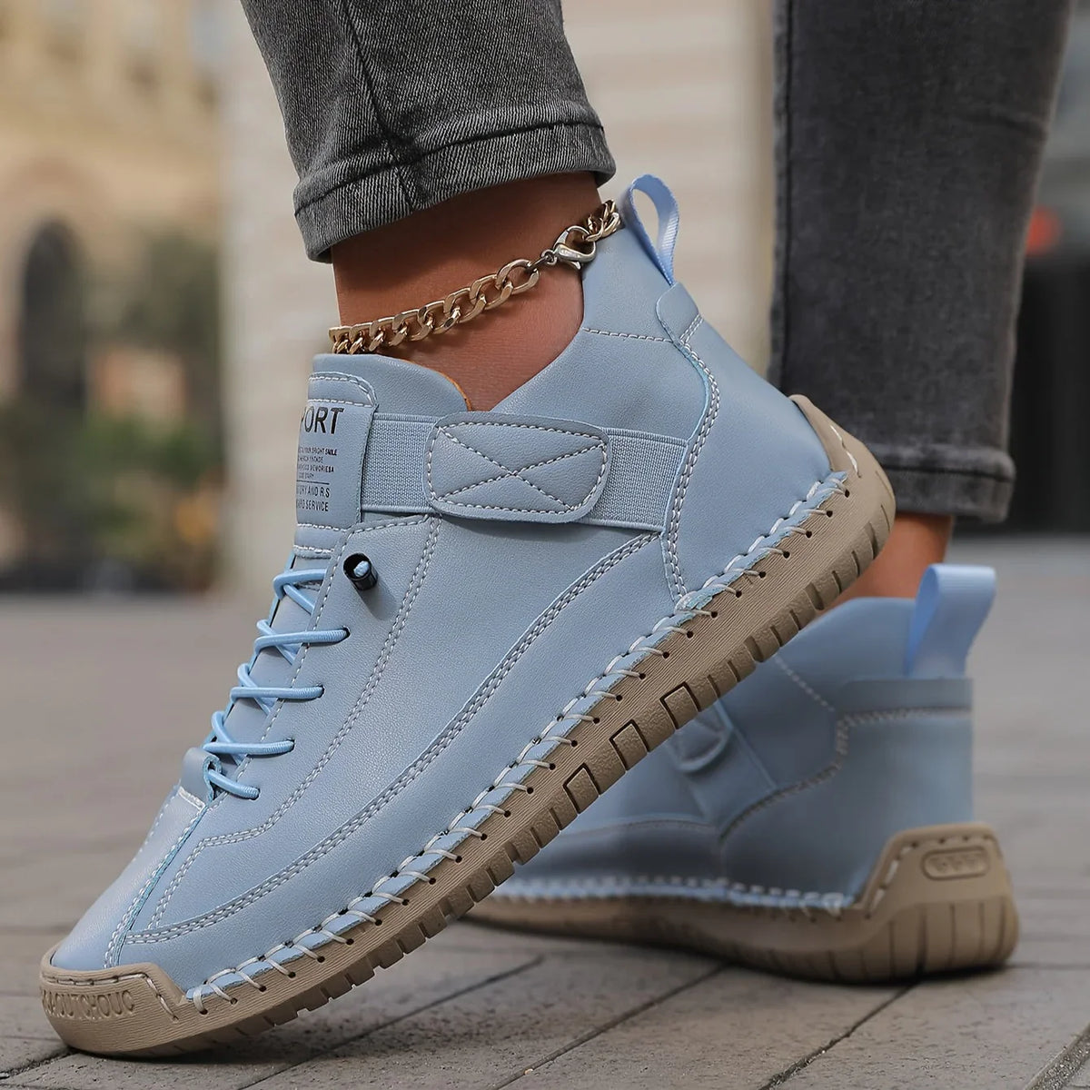 Orthopaedic comfort everyday trainers for women | Stephanie -19