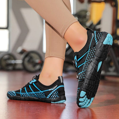 Terezelle | Low Profile Lace Up Barefoot Sneakers