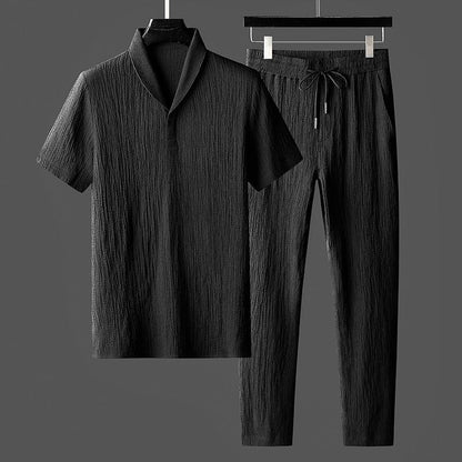 Classic tailored everyday tracksuit set for men | Bonacci -2