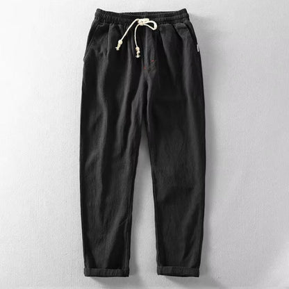Japan-style relaxed casual trousers for men | Mito -4