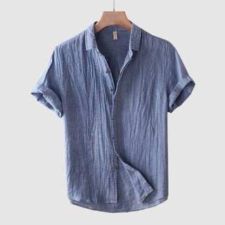 Lightweight short-sleeve casual shirt for men | Bologna Theodore -2
