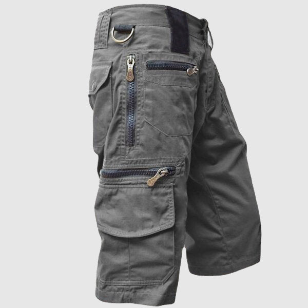 Utility multi-pocket cargo shorts for men | Scout Theodore -1
