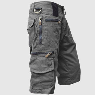 Utility multi-pocket cargo shorts for men | Scout Theodore -1